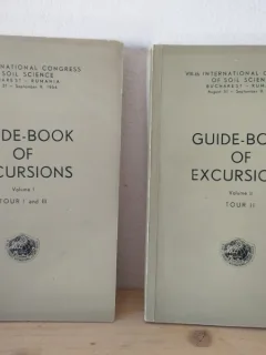 Guide-Book of Excursions Vol. I, III si III - VIII-th International Congress of Soil Science Bucharest-Rumania August 31-September 9, 1964