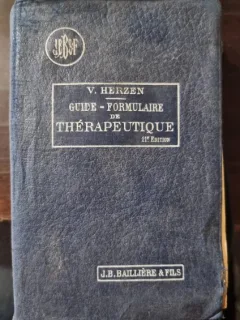 Guide formulaire de thérapeutique 11e edition - V. Herzen