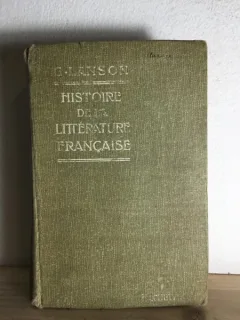 Gustave Lanson - Histoire de la Litterature Francaise
