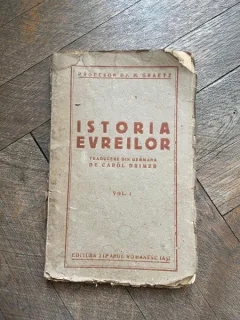 H. Graetz - Istoria evreilor. Volumul I (1924)