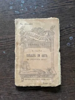 H. Taine Idealul in arta