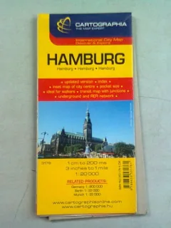 HAMBURG - HARTA TURISTICA