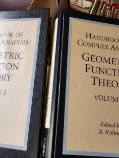 Handbook of complex analysis Geometric function theory  - Reiner Kuhnau  2 volume