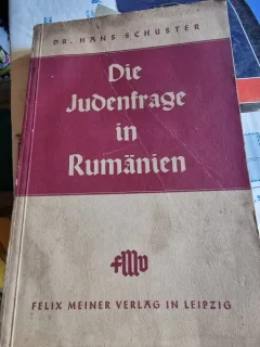 Hans Schuster - Die Judenfrage in Rumanien