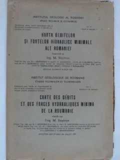 HARTA DEBITELOR SI FORTELOR HIDRAULICE MINIMALE ALE ROMANIEI - M. SOPHIAN