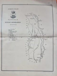 Harta Județul Fălciu 1894 - Nicolae Mihăilescu