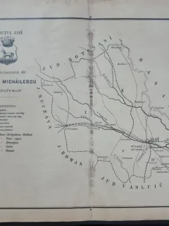 Harta Județul Iasi 1894 - Nicolae Mihăilescu