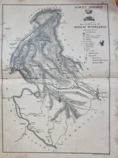 Harta Județul Mehedinti 1894 - Nicolae Mihăilescu