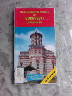 HARTA MANASTIRILOR ORTODOXE DIN BUCURESTI SI IMPREJURIMI