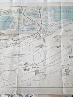 Harta. Regiunea Flamanda-Gostinul-Tabanul-Sarnubeichioi-Breaslen 1936