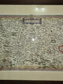 Harta - Transilvania, an 1566