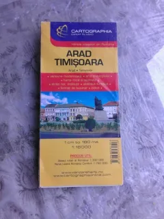 HARTA TURISTICA ARAD TIMISOARA