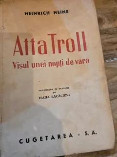 Heinrich Heine - Atta Troll. Visul unei nopti de vara (1945)