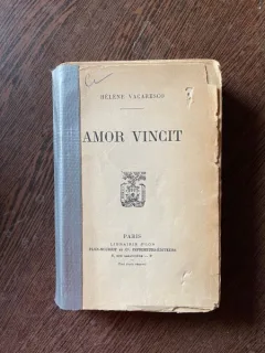 Helene Vacaresco Amor Vincit