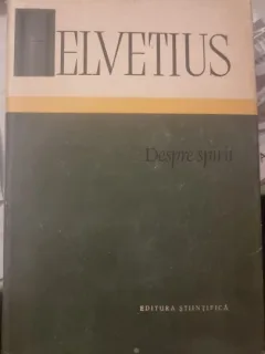 Helvetius - Despre spirit