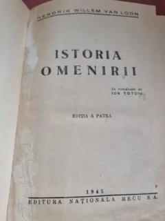 Hendrik Willem Van Loon - Istoria Omenirii