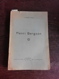 HENRI BERGSON - TUDOR VIANU