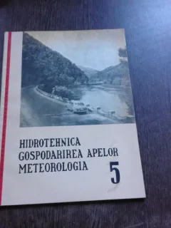 HIDROTEHNICA, GOSPODARIREA APELOR, METEOROLOGIA NR.5/MAI 1964