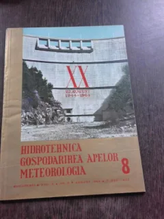HIDROTEHNICA, GOSPODARIREA APELOR, METEOROLOGIA NR.8/AUGUST 1964