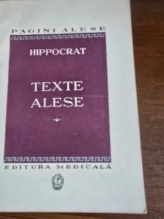 HIPPOCRAT , TEXTE ALESE , 1960