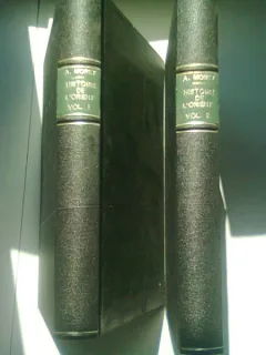HISTOIRE ANCIENNE - ALEXANDRE MORET   2 VOLUME