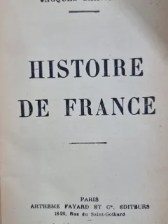 Histoire de France - Jacques Bainville