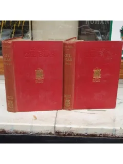Histoire de Gil Blas de Santillane 2 volume , Lesage