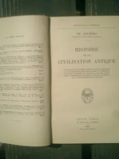 Histoire de la civilization antique - Th. Zielinski