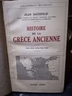 Histoire de la Grece Ancienne - Jean Hatzfeld
