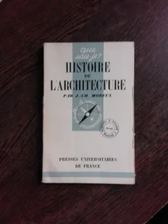 HISTOIRE DE L'ARCHITECTURE - J.CH. MOREUX  (CARTE IN LIMBA FRANCEZA)