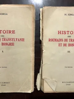 HISTOIRE DES ROUMAINS DE TRANSYLVANYE ET DE HONGRIE,1940