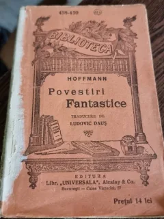 Hoffmann - Povestiri Fantastice