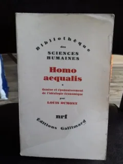 HOMO AEQUALIS - LOUIS DUMONT