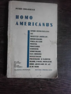 HOMO AMERICANUS - PETRU COMARNESCU