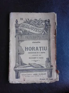 Horatiu, tragedie in 5 acte - Corneille
