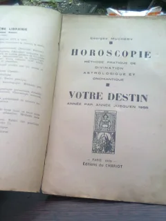 Horoscopie - Georges Muchery   (horoscop)