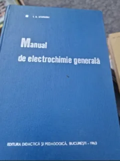 I. A. Atanasiu - Manual de Electrochimie Generala