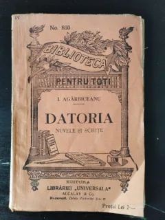 I. Agarbiceanu - Datoria