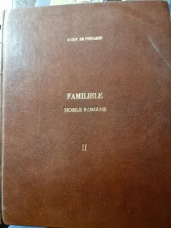 I. Cav. de Puscariu Date istorice privitoare la familiele nobile romane (volumul 2)