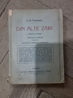 I. Gr. Perieteanu - Din alte zari (cu dedicatie de la autor)