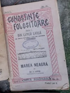 I. Lepsi - Marea Neagra. Cunosinte Folositoare Seria C Nr. 40