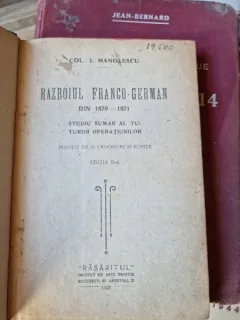 Col. I. Manolescu - Razboiul Franco-German din 1870-1871