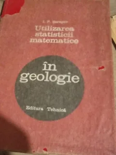 I. P. Sarapov - Utilizarea Statisticii Matematice in Geologie
