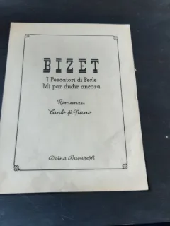 I PESCATORI DI PERLE, MI PAR DUDIR ANCORA, CANTO SI PIANO - BIZET