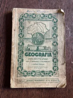 I. Popescu Teiusan Geografia pentru clasa a V-a primara (1937)