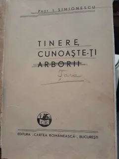 I. Simionescu - 4 lucrari coligate: vol II,III, IV din Pitorescul Romaniei si Tinere, cunoaste-ti arborii