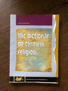 Iancu Saceanu Mic dictionar de termeni religiosi