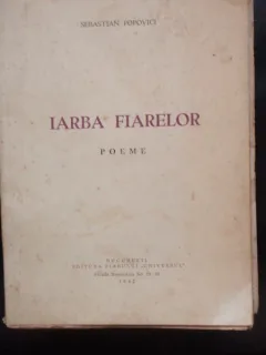 IARBA FIARELOR - SEBASTIAN POPOVICI