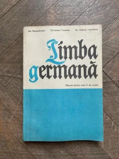 Ida Alexandrescu - Limba germana. Manual pentru anul V de studiu (1983)