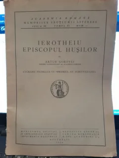 Ierotheiu Episcopul Husilor - Artur Gorovei